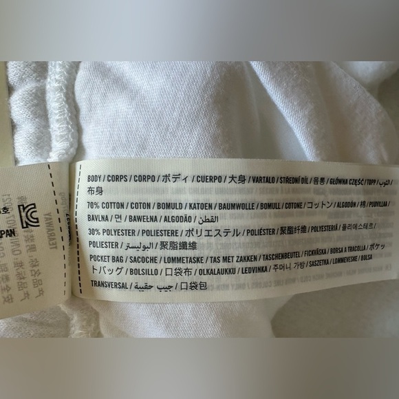 New White Hollister Relaxed Joggers Sz Med - Picture 3 of 4